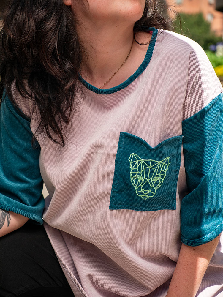 Camiseta/vestido bordado Puma - Imagen 5