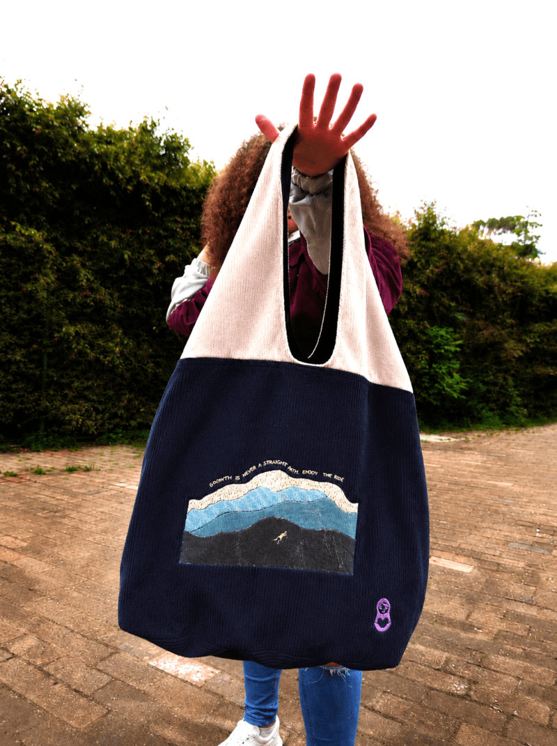 Totebag sueños Crecer como el mar
